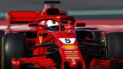 Vettel eröffnet Formel-1-Abschlusstests mit Bestzeit