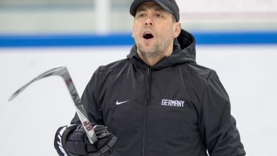 Eishockey-Bundestrainer Sturm dämpft Erwartungen