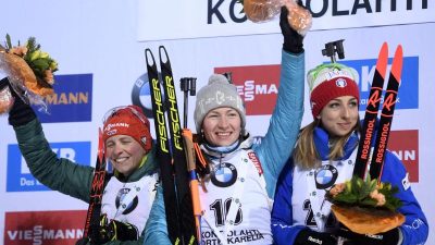 Hildebrand überrascht im Biathlon-Sprint – Dahlmeier Fünfte