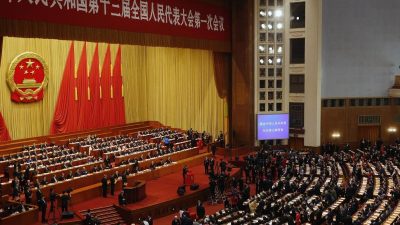Volkskongress: Chinas Zensoren gehen gegen Augenrollen vor