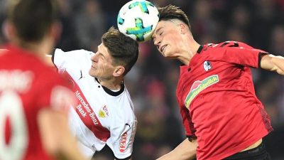 VfB dank Doppelpack von Gomez in Freiburg fast gerettet
