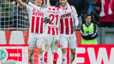 2:0 im Derby gegen Leverkusen – Köln schöpft neue Hoffnung