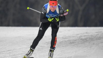 Doppel-Olympiasiegerin Dahlmeier Sprint-Sechste