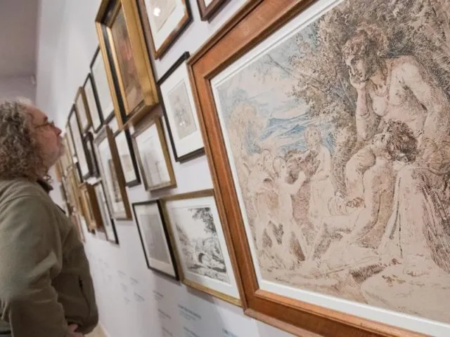 In der Ausstellung ist die dänische Kunst aus dem späten 18. bis ins frühe 20. Jahrhundert vertreten. Foto: Stefan Sauer/dpa-Zentralbild/dpa