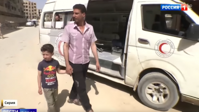 Russland/Syrien: Video von „Giftgas-Opfer-Darsteller“ und Fund deutscher Chlor-Behälter