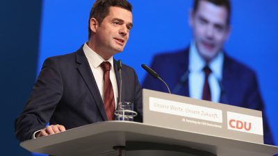 CDU in Thüringen bestimmt Mohring zum Spitzenkandidaten