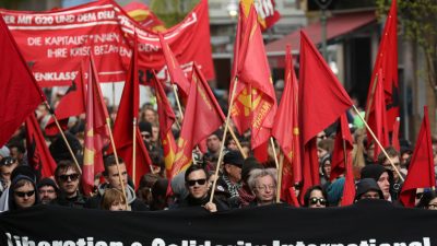 1. Mai-Demo: Gewaltbereite Maoisten in Berlin – Stalin-Fans rufen zum Klassenkampf