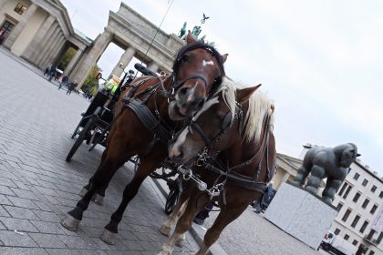 Gericht hebt Fahrverbot für Kutschen vor Brandenburger Tor vorerst auf