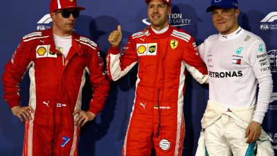 Qualifying: Unfall von Verstappen – Ferrari auf 1 und 2 – Hamilton nur auf Platz 9