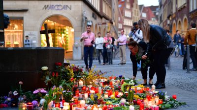 Münster Oberbürgermeister: „Wir können uns nicht verbarrikadieren“