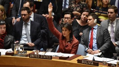 UN-Sicherheitsrat streitet um Syrien: Russland und USA überziehen sich mit gegenseitigen Vetos