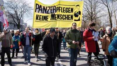 Tausende fordern bei Ostermärschen Frieden und Abrüstung