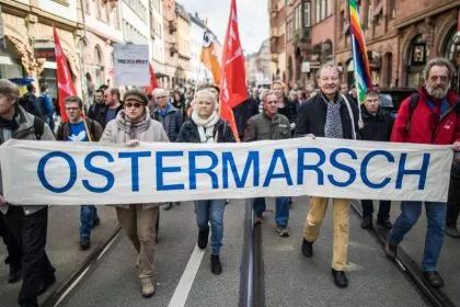 Ostermärsche in Deutschland sollen trotz Corona-Pandemie stattfinden