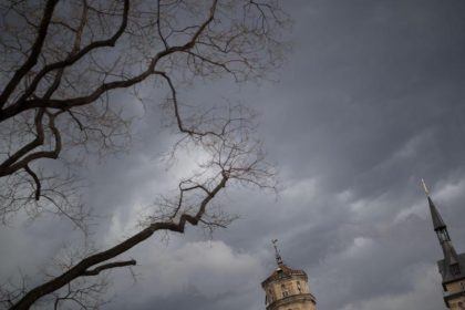 Heftiges Gewitter zieht über Deutschland