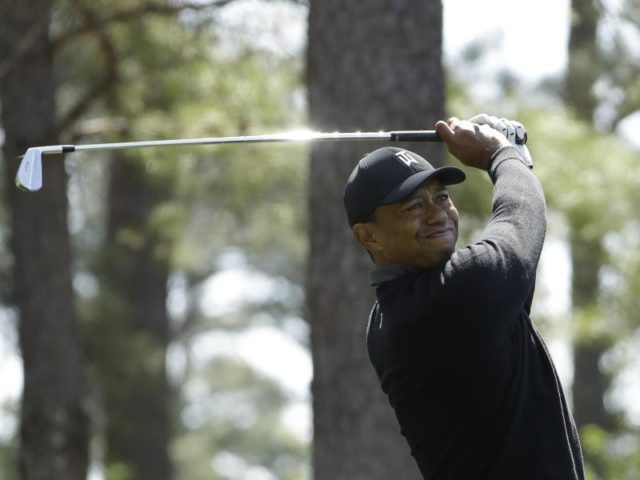 Tiger Woods startete mit 73 Schlägen auf dem Par-72-Kurs in das erste Major-Turnier des Jahres. Foto: Matt Slocum/AP/dpa