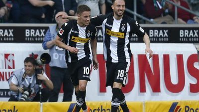 Mönchengladbach wahrt Europa-League-Chance: Sieg über Hertha