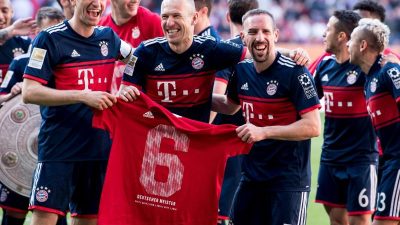 Medien: FC Bayern verlängert Verträge mit Ribéry und Robben