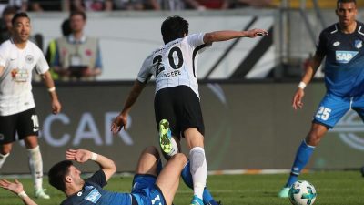 1:1 im Europacup-Rennen: Frankfurt bleibt vor Hoffenheim