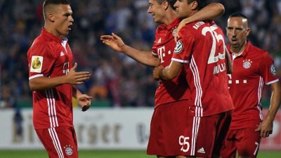 Sechs Bayern-Profis droht eine Halbfinal-Sperre
