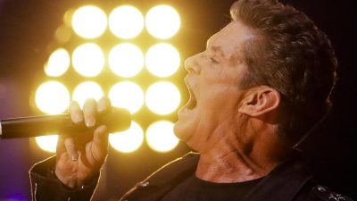 Wenn Rocker den Limbo tanzen: David Hasselhoff in Berlin