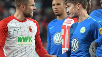 VfL Wolfsburg hofft gegen Augsburg auf Befreiungsschlag