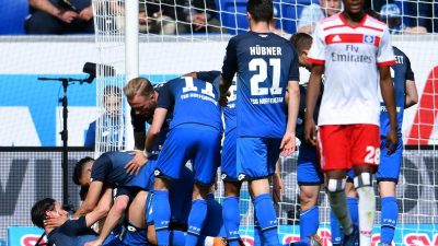 HSV-Hoffnungen sinken: 0:2 bei 1899 Hoffenheim