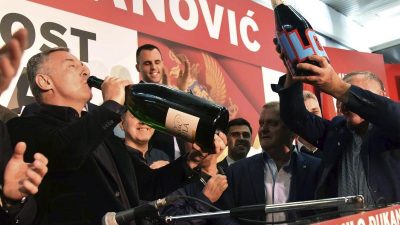 Djukanovic triumphiert bei Präsidentenwahl in Montenegro