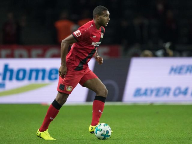 Leverkusen hofft auf den Einsatz von Jonathan Tah. Foto: Soeren Stache/dpa