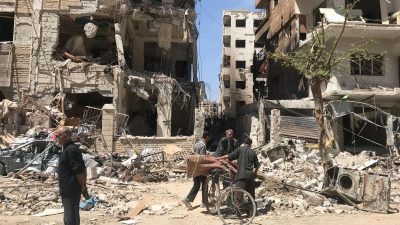 Frankreich rechnet mit Vernichtung von Beweisen im syrischen Duma