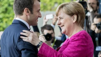 Beziehung leicht abgekühlt: Macron besucht Merkel