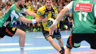 Rhein-Neckar Löwen gewinnen Handball-Topspiel gegen Hannover