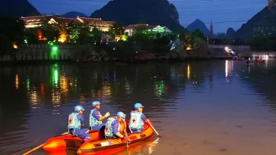 Zwei Drachenboote in China gekentert: Tote und Vermisste