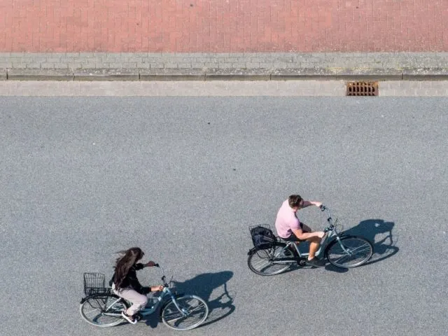 Fahrradausflug auf der Nordseeinsel Norderney. Foto: Lino Mirgeler/dpa