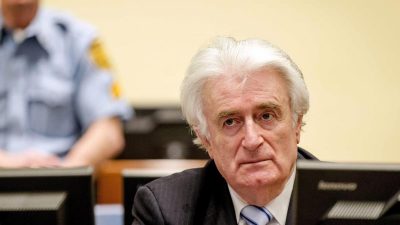 Völkermord: UN-Tribunal verurteilt Serben-Führer Karadzic zu lebenslanger Haft