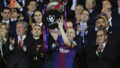 Iniesta-Adiós stellt Barça-Gala in den Schatten