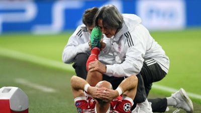 Bayern-Star Robben im Halbfinale früh verletzt