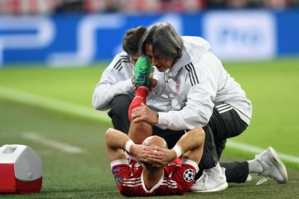 Bayern-Star Robben im Halbfinale früh verletzt