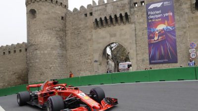 Vettel und die Konkurrenz kämpfen um die Pole in Baku