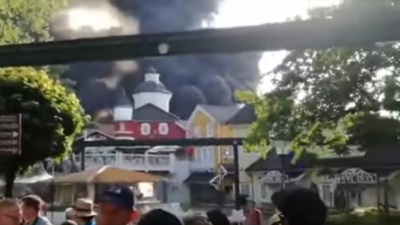 Großbrand im Europapark Rust – Feuer ist unter Kontrolle + Videos