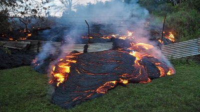 Vulkan Kilauea auf Hawaii ausgebrochen – Notstand ausgerufen – Hohe Werte von Schwefelgasen
