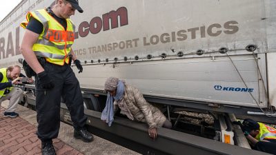 Migranten auf Güterzügen – Bundespolizei verstärkt Kontrollen