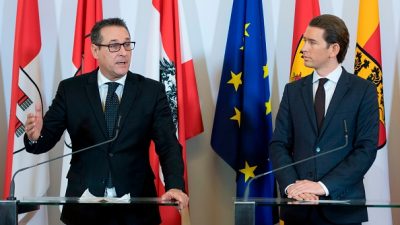 Österreich: Kurz und Strache bringen Vertrauen der Bürger in die Regierung zurück