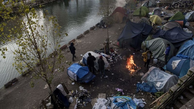 Migranten-Camps in Paris: „In allen Lagern der Hauptstadt herrscht Chaos“