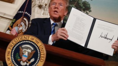 Deswegen funktionieren Trumps Iran Sanktionen