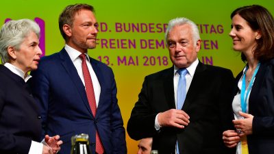 FDP verliert im Politbarometer seit der Bundestagswahl über ein Drittel ihrer Wähler