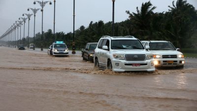 Mindestens zwei Tote durch Tropensturm „Mekunu“ in Oman