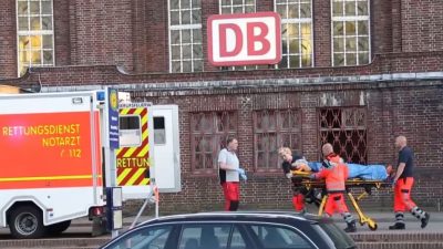 Flensburg: Messer-Attacke im IC – Verletzte Polizistin erschießt angreifenden Asylbewerber (24) – Zwei Fahrgäste schwer verletzt