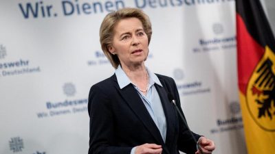 Von der Leyen: Deutschland strebt 1,5 Prozent des BIP für Verteidigung für 2025 an
