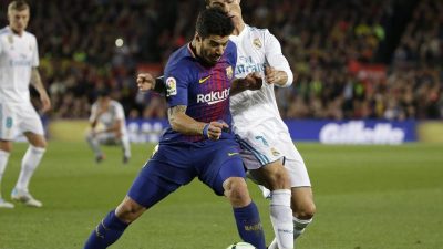 Real Madrid trotz langer Überzahl nur 2:2 beim FC Barcelona