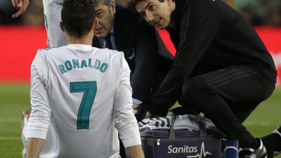 Ronaldo laut Real-Trainer Zidane nicht schlimmer verletzt